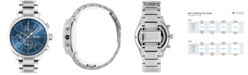 BOSS Hugo Boss Men's Chronograph Grand Prix Stainless Steel Bracelet Watch 44mm 1513478